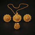 Vergoldetem Schmuck-Set