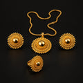 Vergoldetem Schmuck-Set