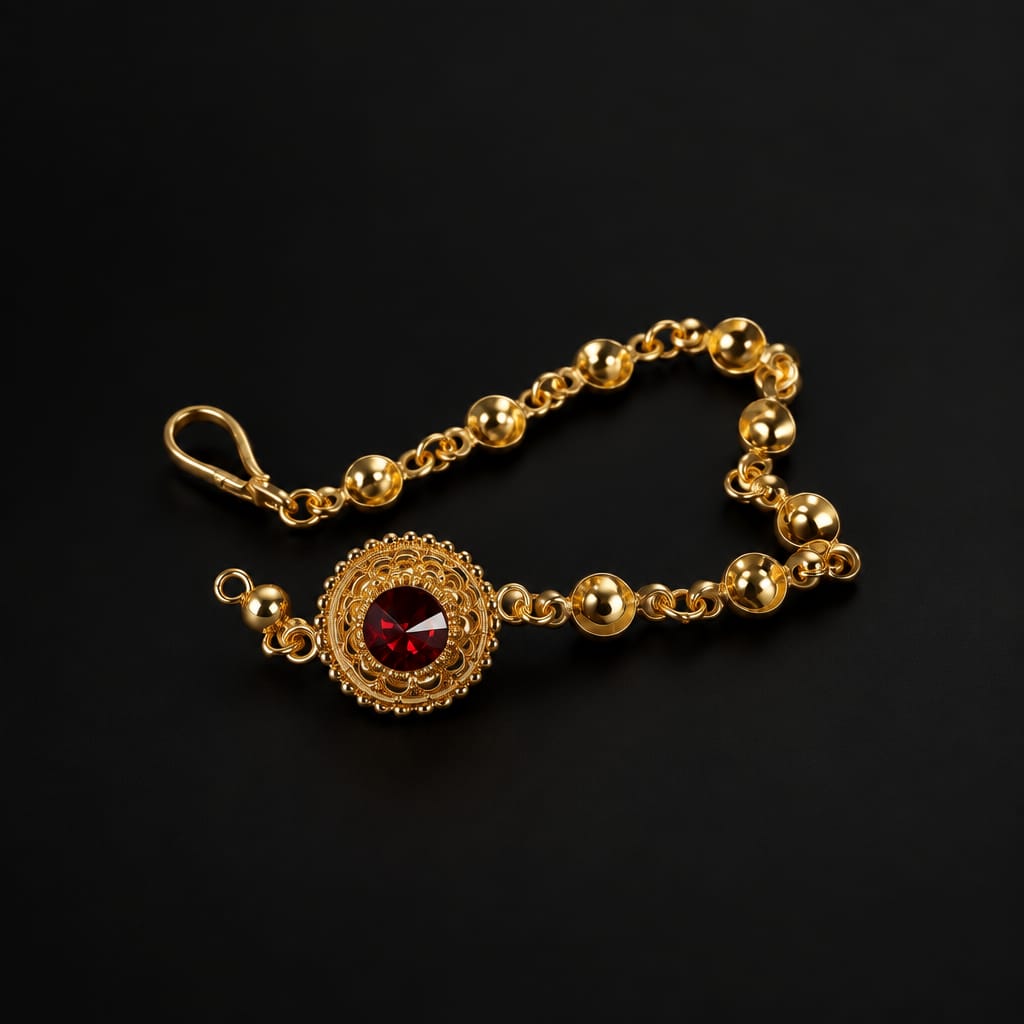 Vergoldetem Schmuck-Set