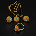 Vergoldetem Schmuck-Set