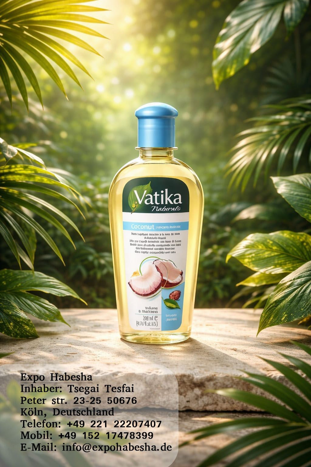 Vatika Coconut Haaröl