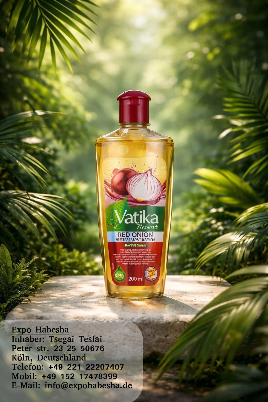 Vatika Red Onion Haaröl