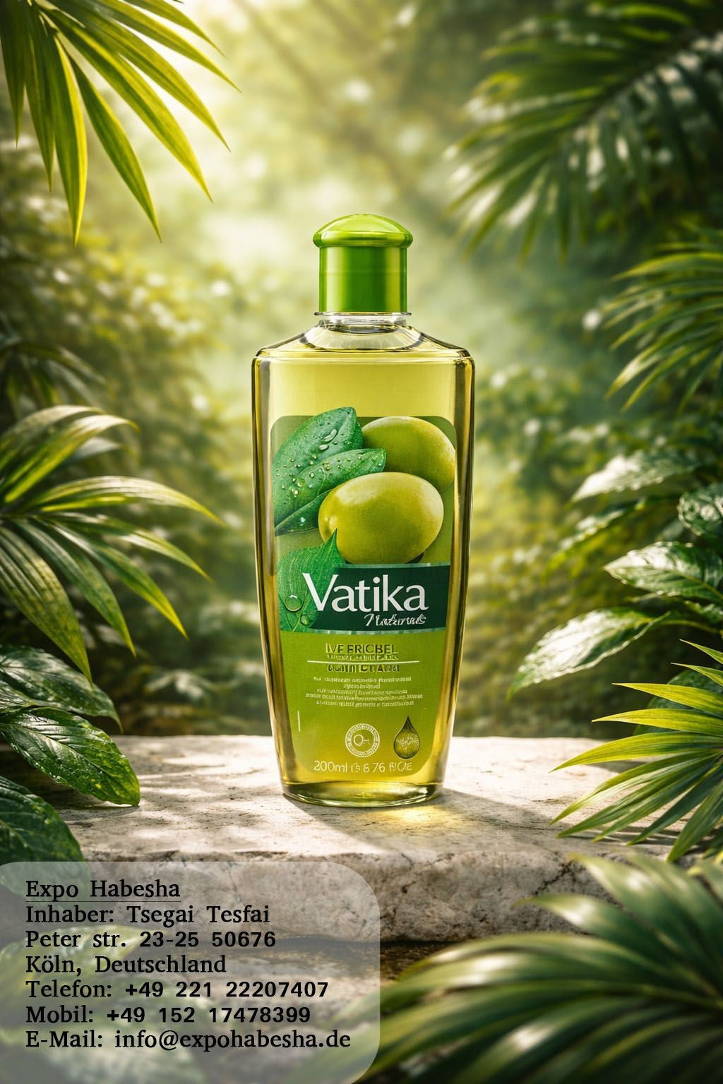 Vatika Olive Haaröl