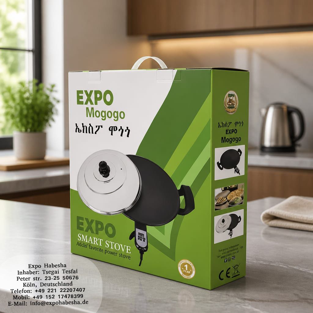 Expo Mogogo Injera-Backgerät, elektrisch
