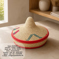 Agelgil Mesob-Korb natur mit Muster